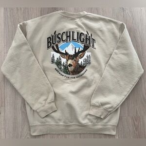 Busch Light Hunting Graphic Crewneck Sweatshirt
